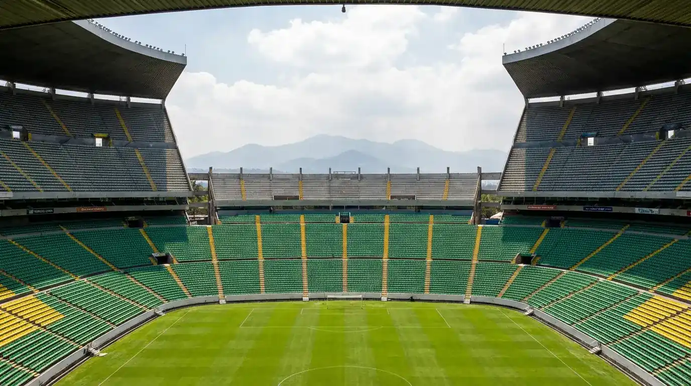 Estadio Azteca zu Mexiko City fir d'WM 2026 Ouverture