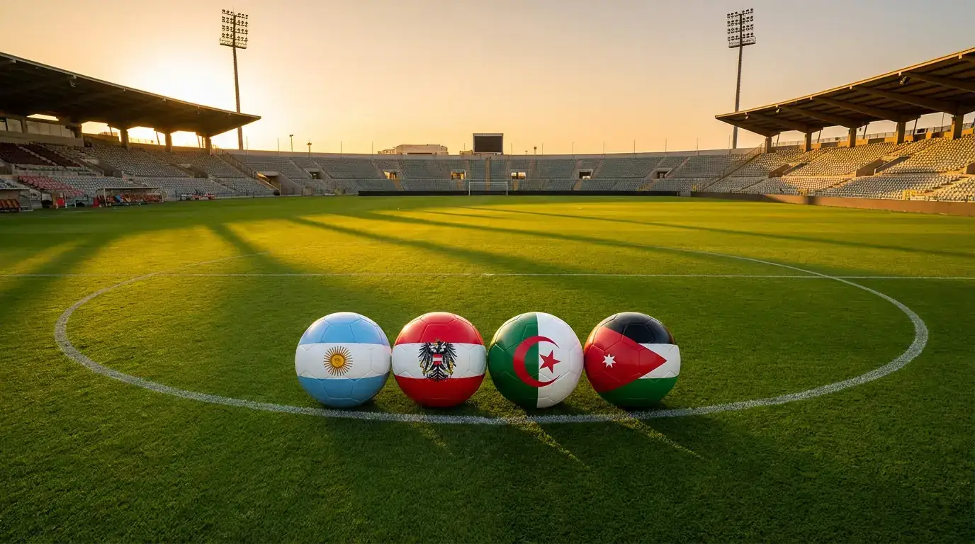 WM 2026 Grupp J mat Argentinien, Éisträich, Algerien a Jordanien